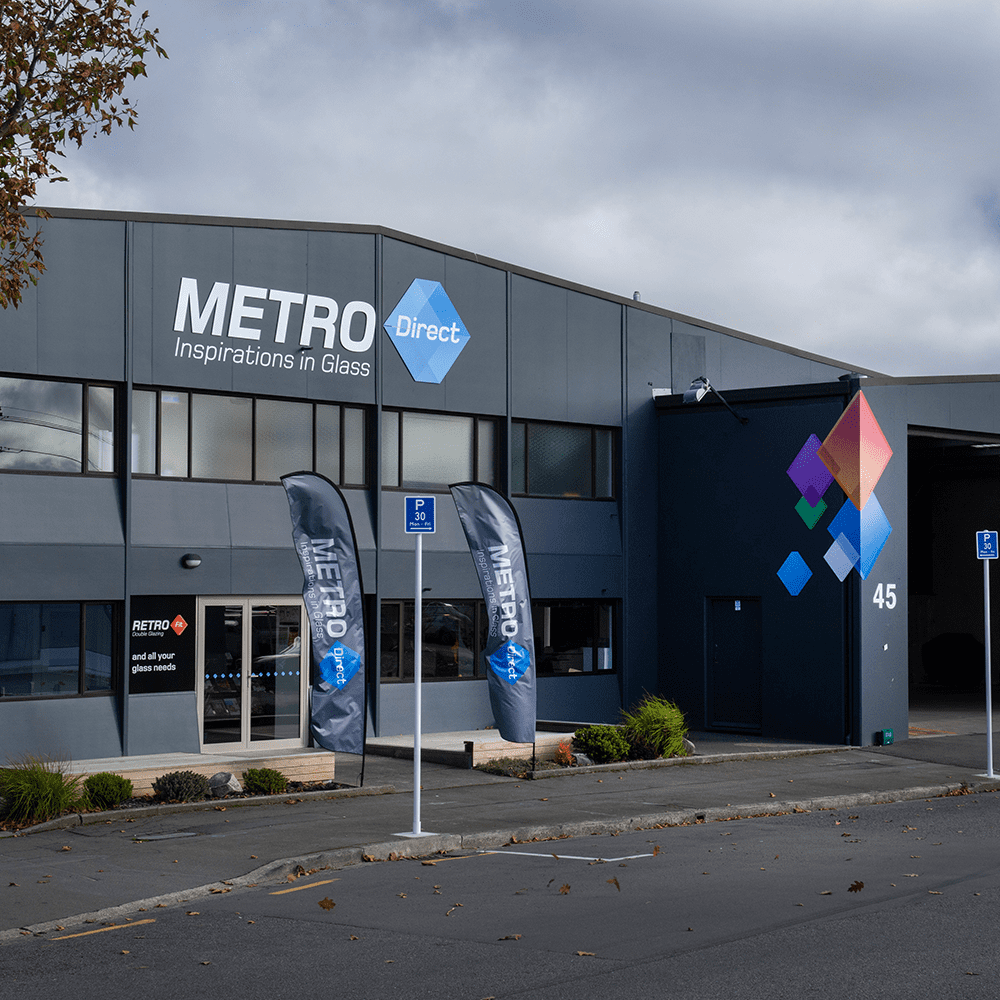 Christchurch Metro Glass branch exterior