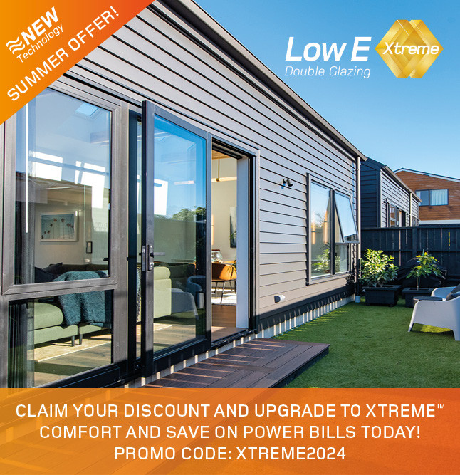 Low E Xtreme double glazing windows and doors in a modern home summer offer